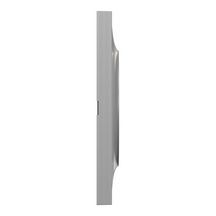 Plaque de finition triple Odace - aluminium