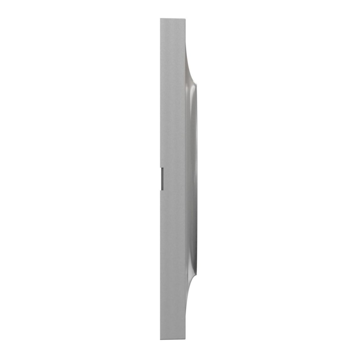 Plaque de finition triple Odace - aluminium