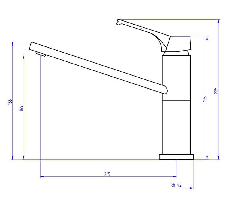 Mamelon MF égal - laiton - 20x27 mm - lien 1 pc