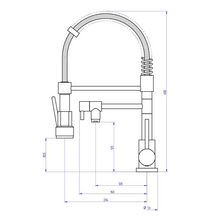 Mamelon MF réduit - laiton chromé - M 15x21 / F 12x17 mm - lien 1 pc