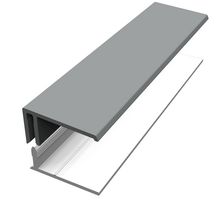 Bordure U PRO clipsable gris longueur 3m Réf: FC301E3SG