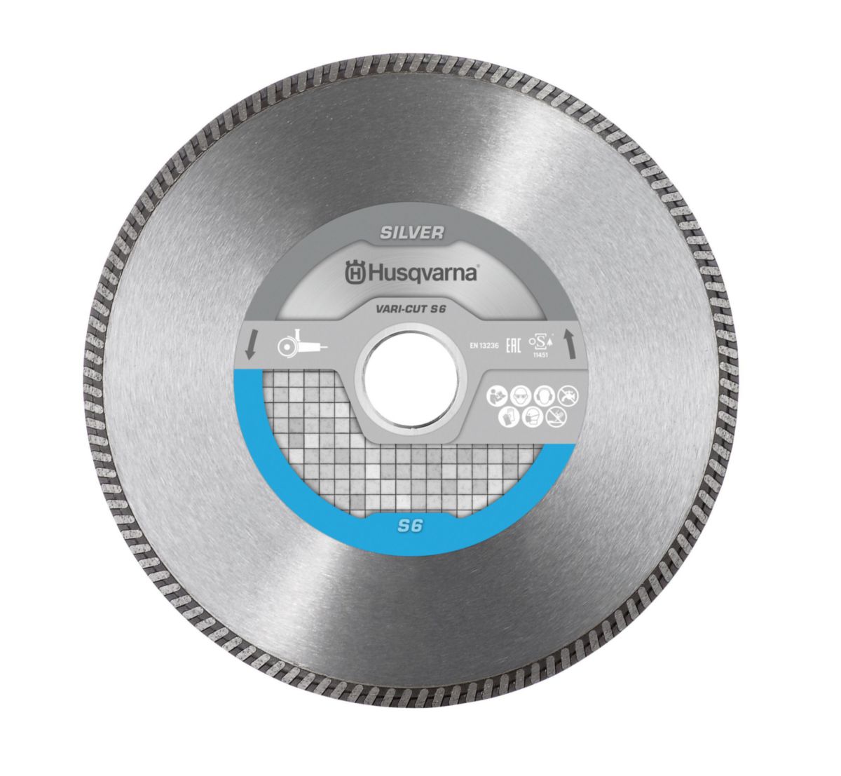 Disque diamant spécial carrelage VN 6 - ép. 1,6 mm - Ø 125 mm