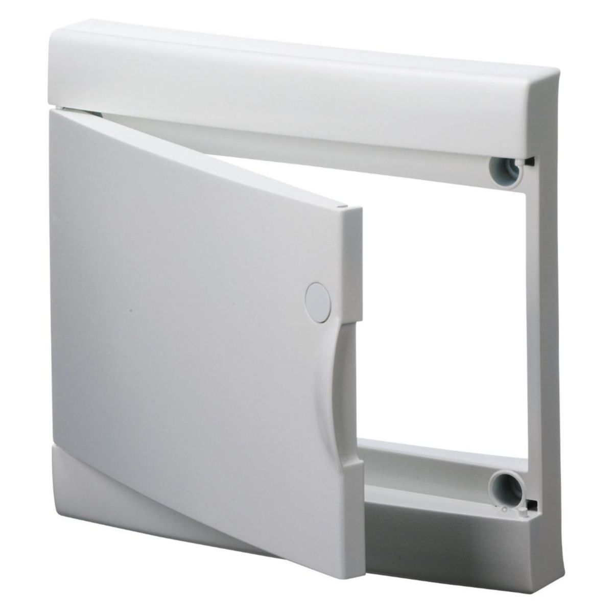 Porte pleine pour coffret saillie standard français 26 modules - blanc RAL 9016