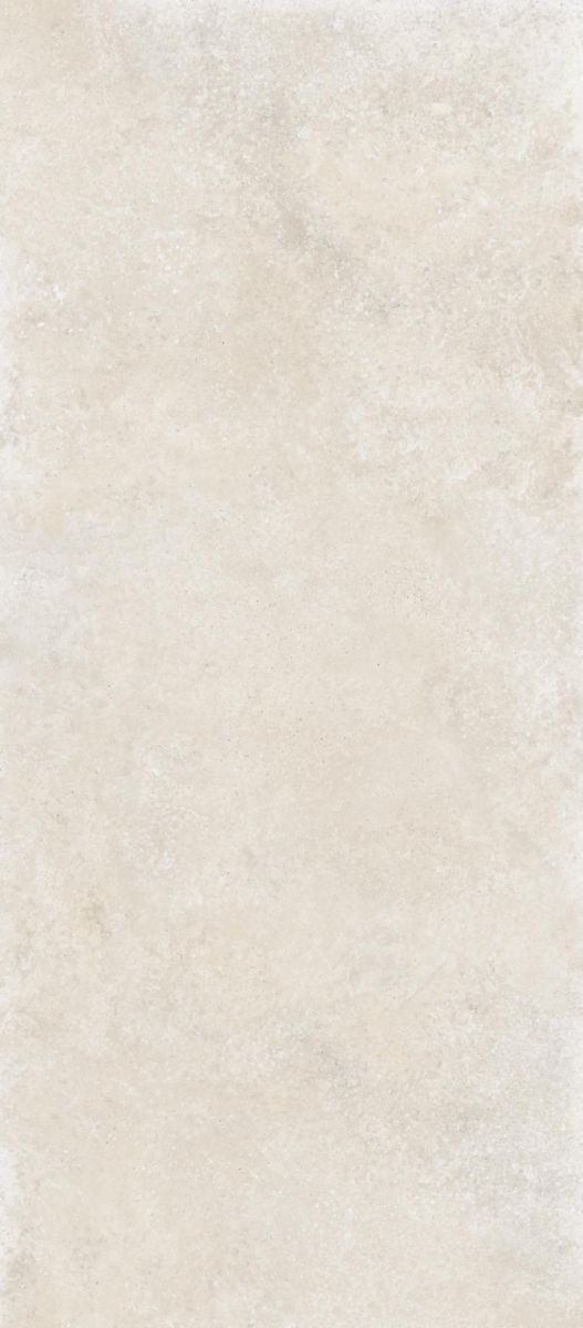 Carrelage effet pierre Realstone Travertino - grès cérame rectifié - ton cross bianco - 120x278 cm - ép. 6 mm