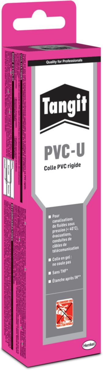 Tangit colle pour tubes et raccords en PVC rigide 125g