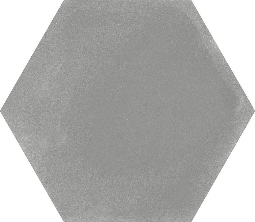 Carrelage hexagonal sol/mur intérieur Stratford - grès cérame émaillé - grey - 18,2x21 cm - ép. 10 mm