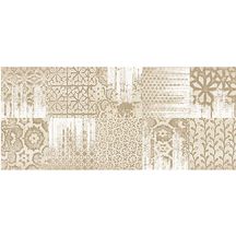 Faïence murale Start - décor Fascia tebriz taupe - 26x60,5 cm