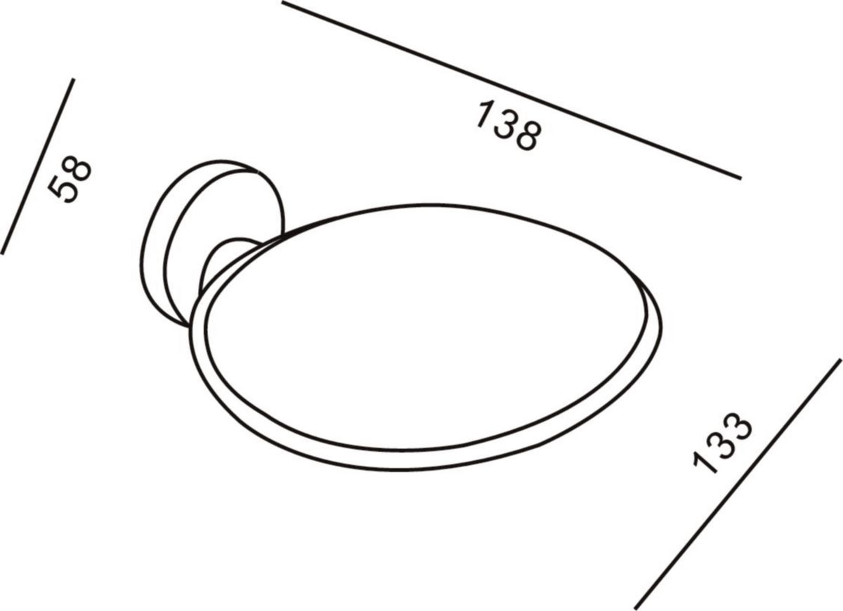 Porte-savon Alterna Rondo coupelle