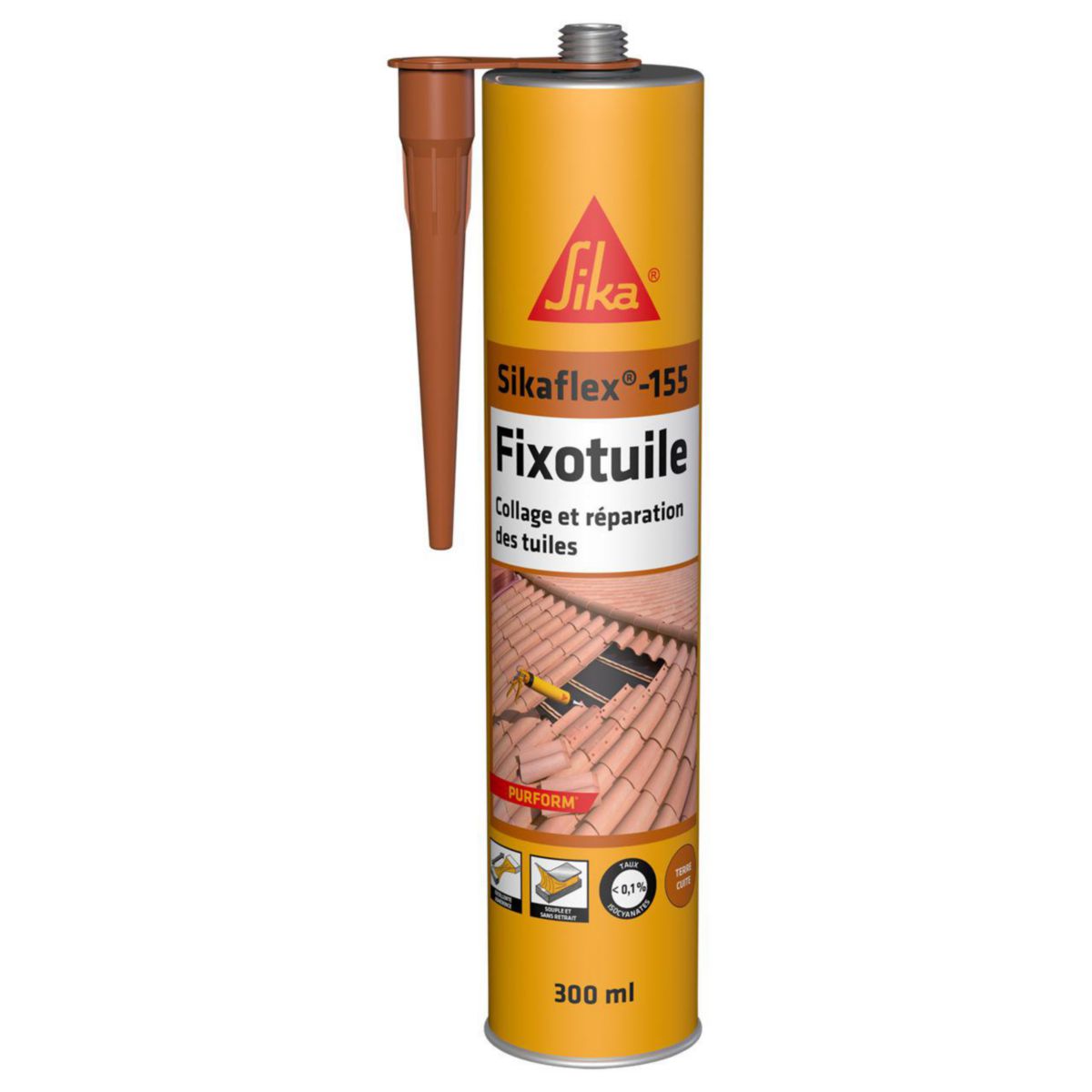 Sikaflex-155 Fixotuile Purform - cartouche 300ml Réf. 751612