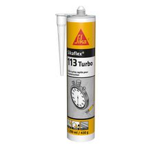 Colle d'assemblage rapide Sikaflex-113 Turbo - blanc - cartouche de 300 ml