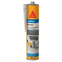 Mastic-colle souple hautes performances pour bateaux Sikaflex-Marine - noir - cartouche de 300 ml