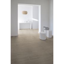 Sol vinyle à la coupe Gerflor acoustique taralay initial confort 33 classé u3p3 0828 habana beige largeur 2 mètres minimum de commande 2 m2 716007828