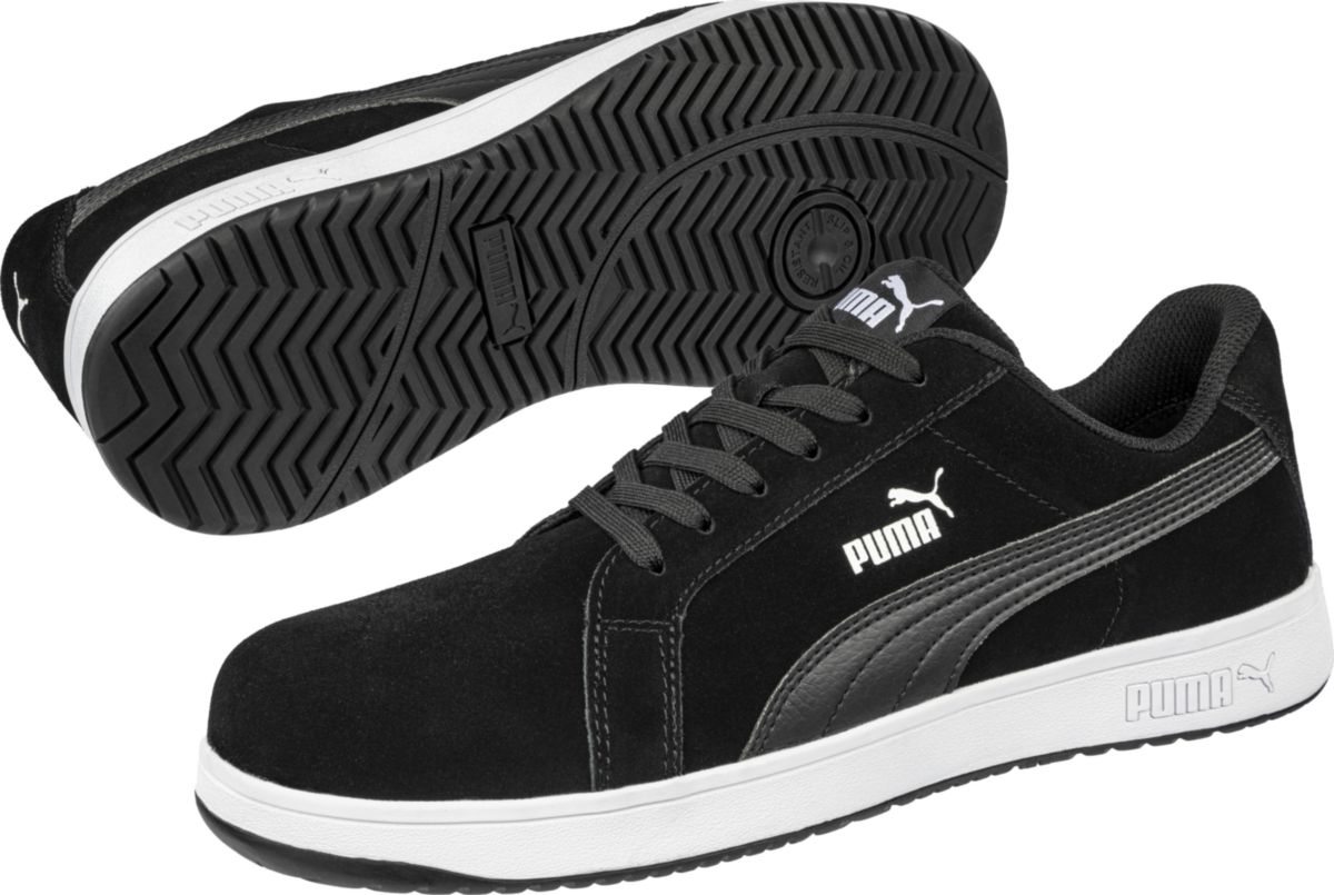 Chaussures Iconic Suede Black Low S1PL ESD FO HRO SR T44 Réf. 640010200000044