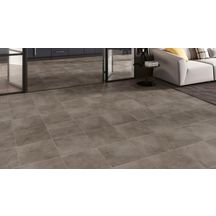 Carrelage intérieur grès émaillé Vogue - gris mat - 44,7x44,7 cm