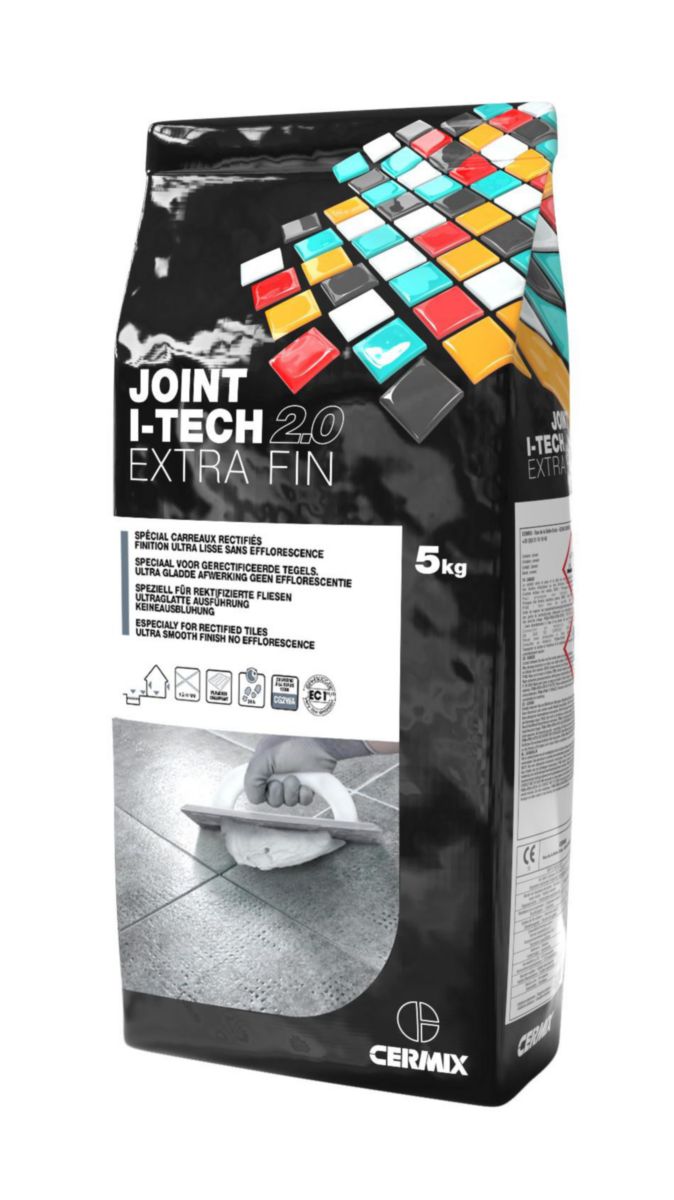 Joint I-Tech extra fin 2.0 blanc nickel sac de 5kg réf. 0012148102