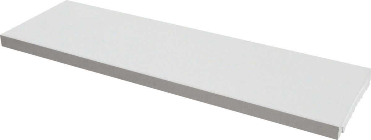 Chaperon de mur plat Optipose - blanc - 99x30x4 cm