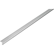 Profilé de recouvrement et rattrapage de niveau après-pose T-Floor - aluminium anodisé argent - l. 14 mm - H. 6 mm - L. 2,5 m