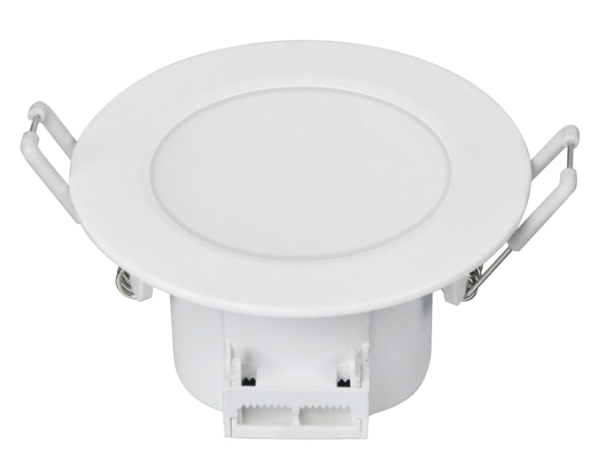 Spot LED étanche à encastrer - 6,5 W - 570 lm - 4000 K - connecteur automatique - Ø 86 mm