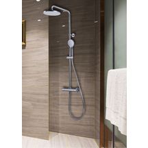 Colonne de douche Theta white avec fourreau Réf. TE43051