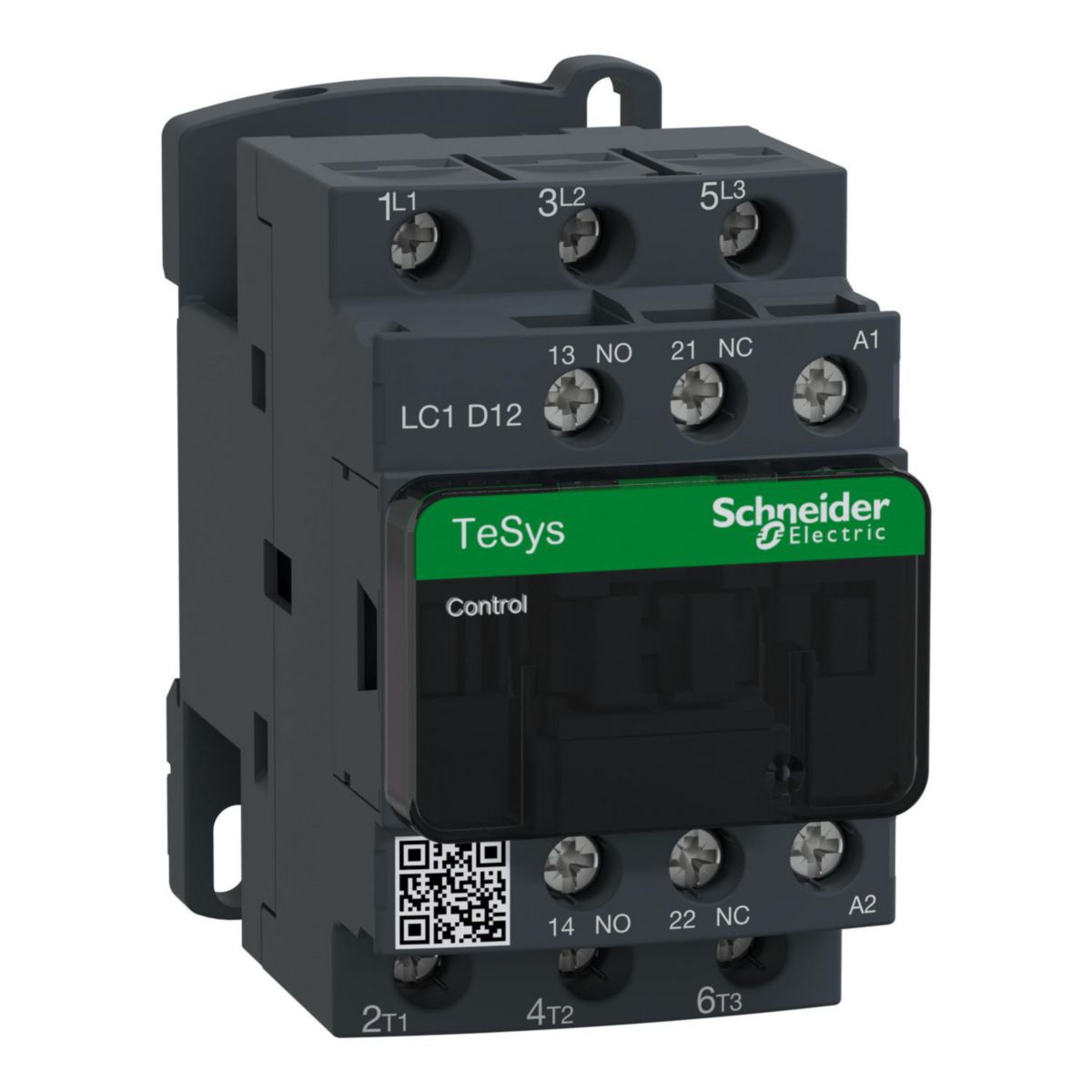 Contacteur TeSys LC1D - 3P - 1F+1O - AC-3 440V - 12A - bobine 400Vca