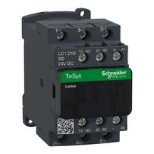 Contacteur TeSys LC1D - 3P - 1F+1O - AC-3 440V - 18A - bobine 24Vcc