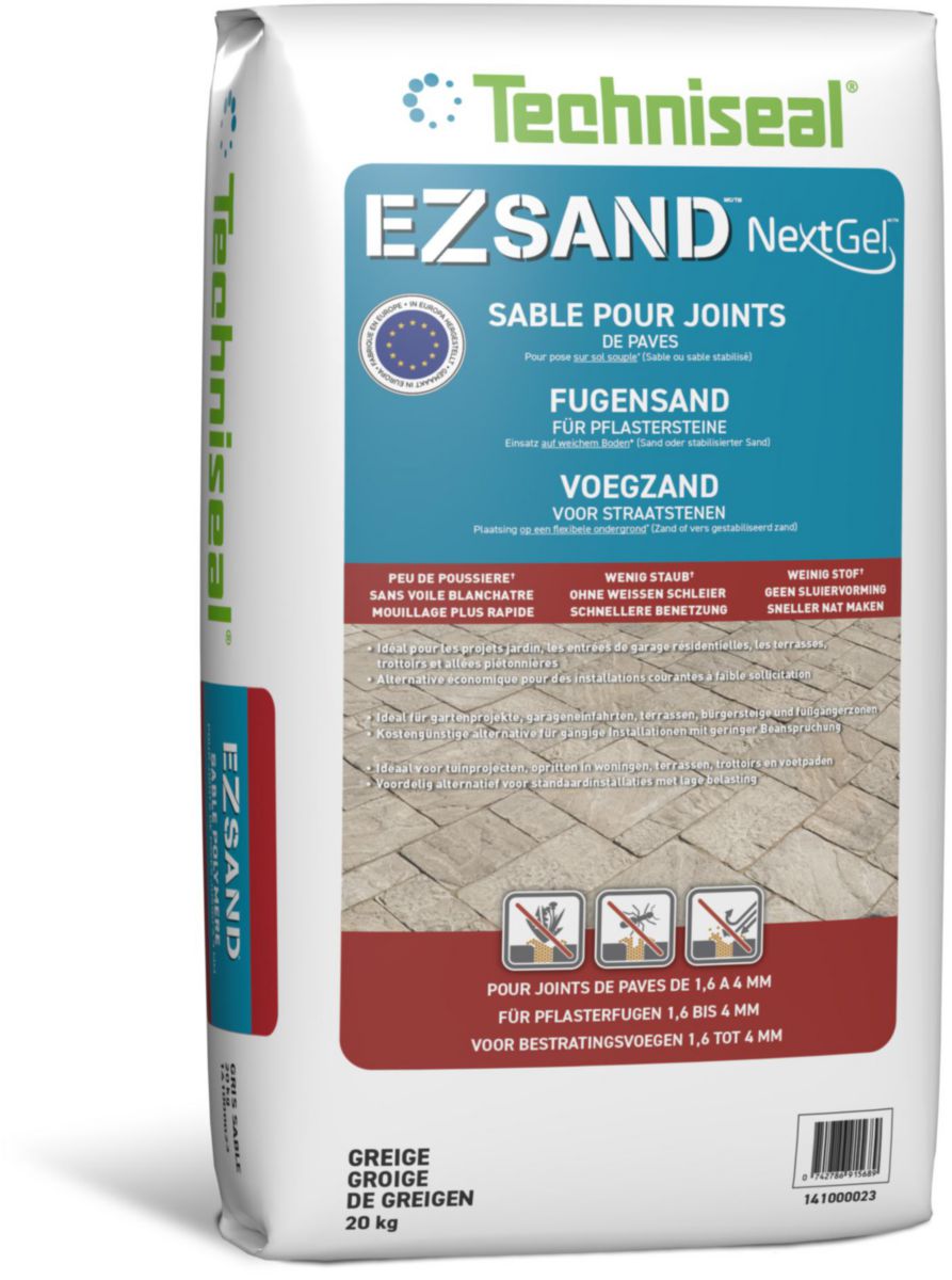 Sable polymère pour joints de pavés Ezsand - sac de 20 kg