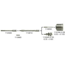 Tête de forage Turbo Kit SDS Max - Ø 35 mm