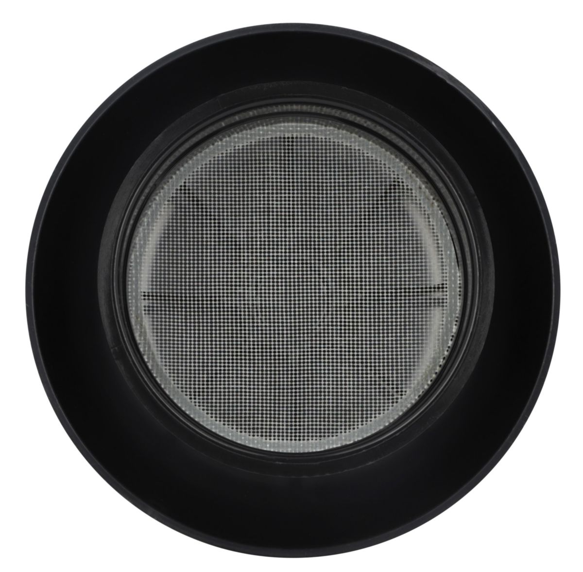 Chapeau de ventilation simple avec moustiquaire CC12M ardoise diamètre sortie 125 mm