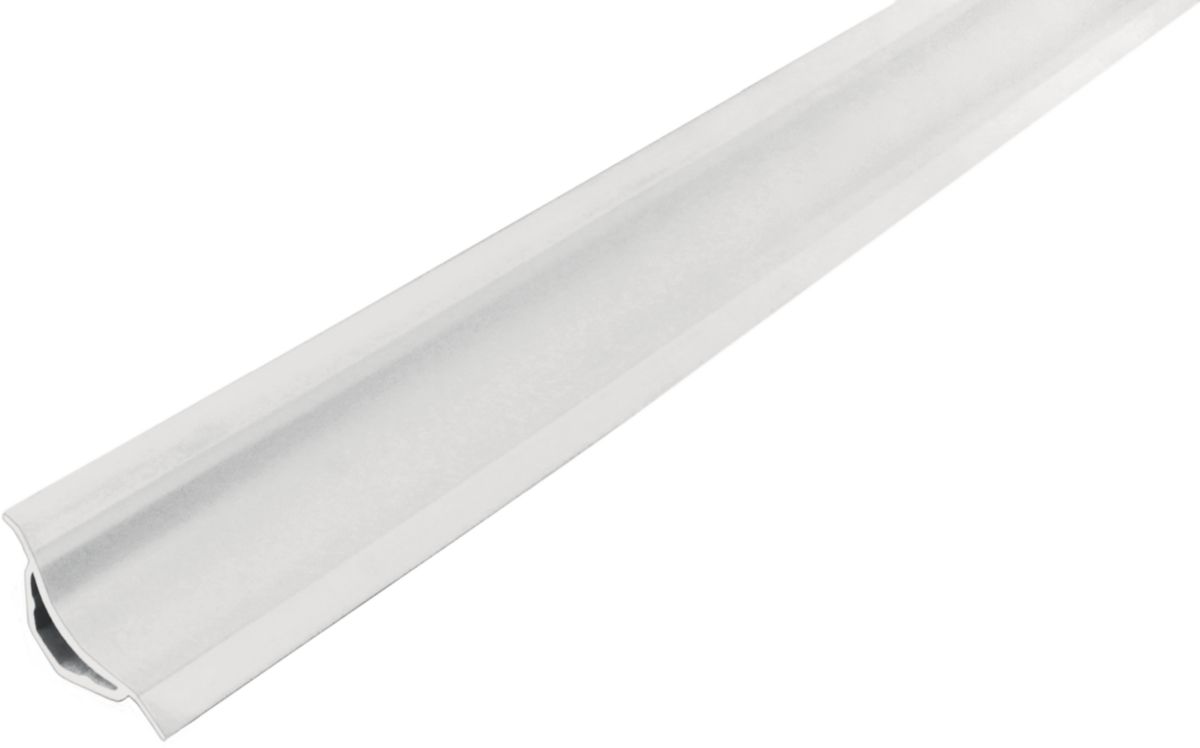 Profilé pour sanitaire Duracove ZK - PVC blanc - l. 32 mm - L. 183 cm