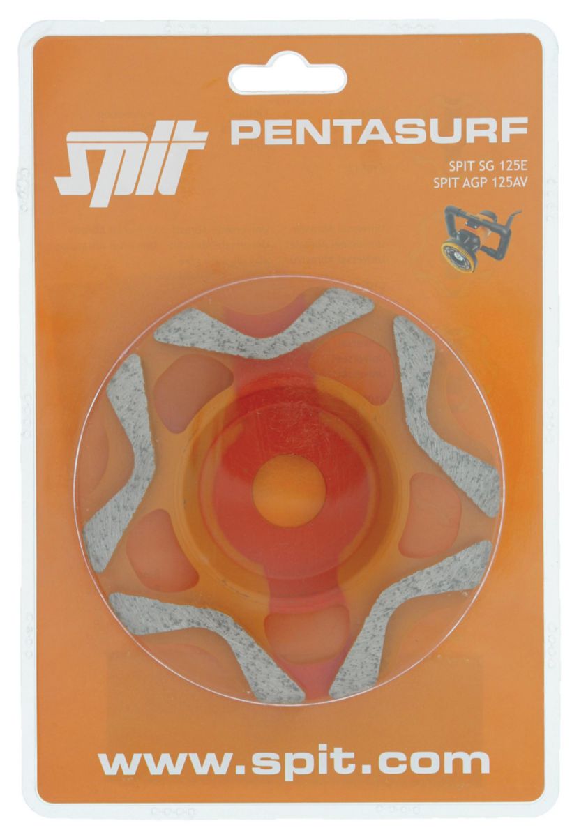 Disque Pentasurf - travaux de dégrossissage - Ø 125 mm