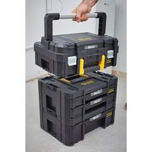 Mallette de rangement polypropylène + organiseur Prostack Fatmax 44x33x18,5 cm 14 l Réf. FMST1-71967