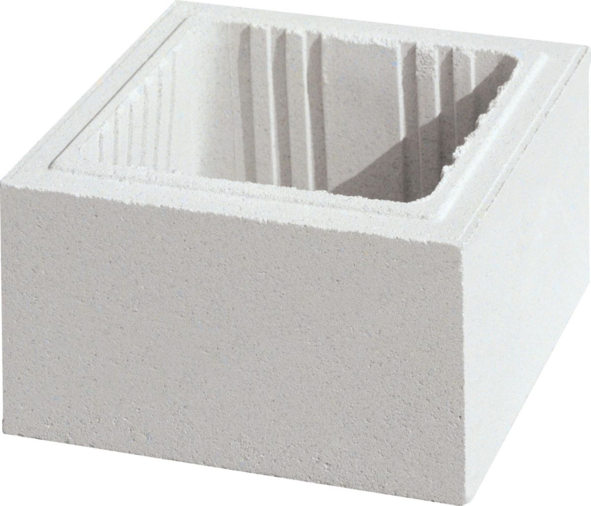 Element de pilier Access sans joint 29 x 29 x 16,7 cm blanc cassé Réf. EPACCESS29B