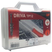 Coffret cheville Driva TP12 boîte de 200 réf. 074180