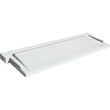 Seuil pour porte-fenêtre PMR blanc 40/250 Réf. SEPMRPS40250B