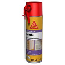 Mousse expansive isolante polyuréthane 2-en-1 Sika Boom® - cartouche de 500 ml