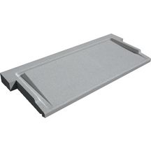 Seuil pour porte-fenêtre PMR gris 40/130 Réf. SEPMRPS40130G