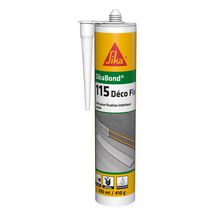 Colle d'agencement intérieur SikaBond-115 Déco Fix - blanc cassé - cartouche de 300 ml