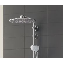 Colonne de douche avec mitigeur thermostatique Euphoria SmartControl System 310 Duo Chromé 26507000