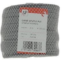 Gaine souple PVC - gris - Ø 125 mm - L. 6 m