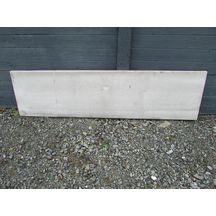 Plaque de béton pour clôture 1920x500x33mm gris CHAPRON LEROY