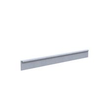 Plaque de soubassement 1/2 chaperon gris béton Stradal 250 x 25 x 3,5 cm pour GIGA (clips) entraxe 2500