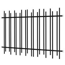 Grille Elixir Pur - noir 9005 - 1,2x1,89 m