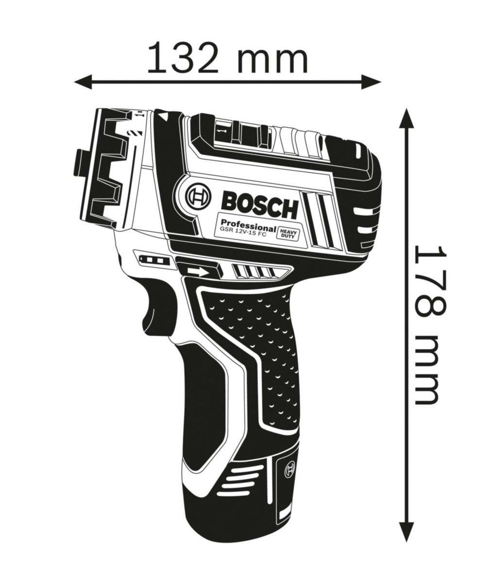 Visseuse sans fil GSR 12V-15 FC Professional