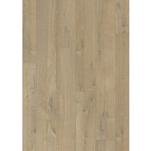 Revêtement de sol stratifié Quick Step Impressive Ultra chêne tendre moyen naturel monolame 12 x 190 x 1380 mm Réf. IMU1856