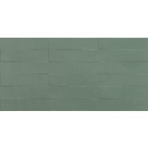 Faïence murale Liv'in - modèle Brick Olive Green - 30x60 cm - ép. 8,5 mm