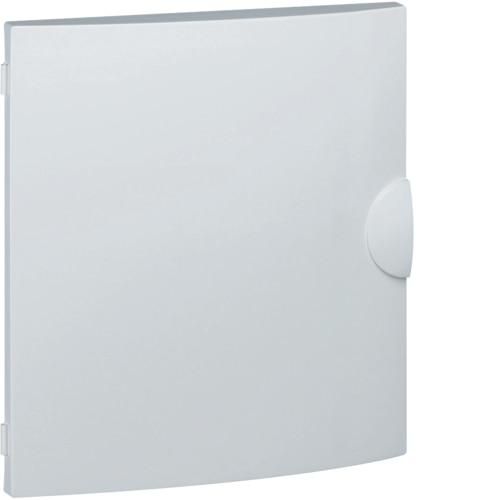 Porte pour coffret électrique modulaire Gamma 18 - opaque blanc - 2 rangées - 375x355 mm