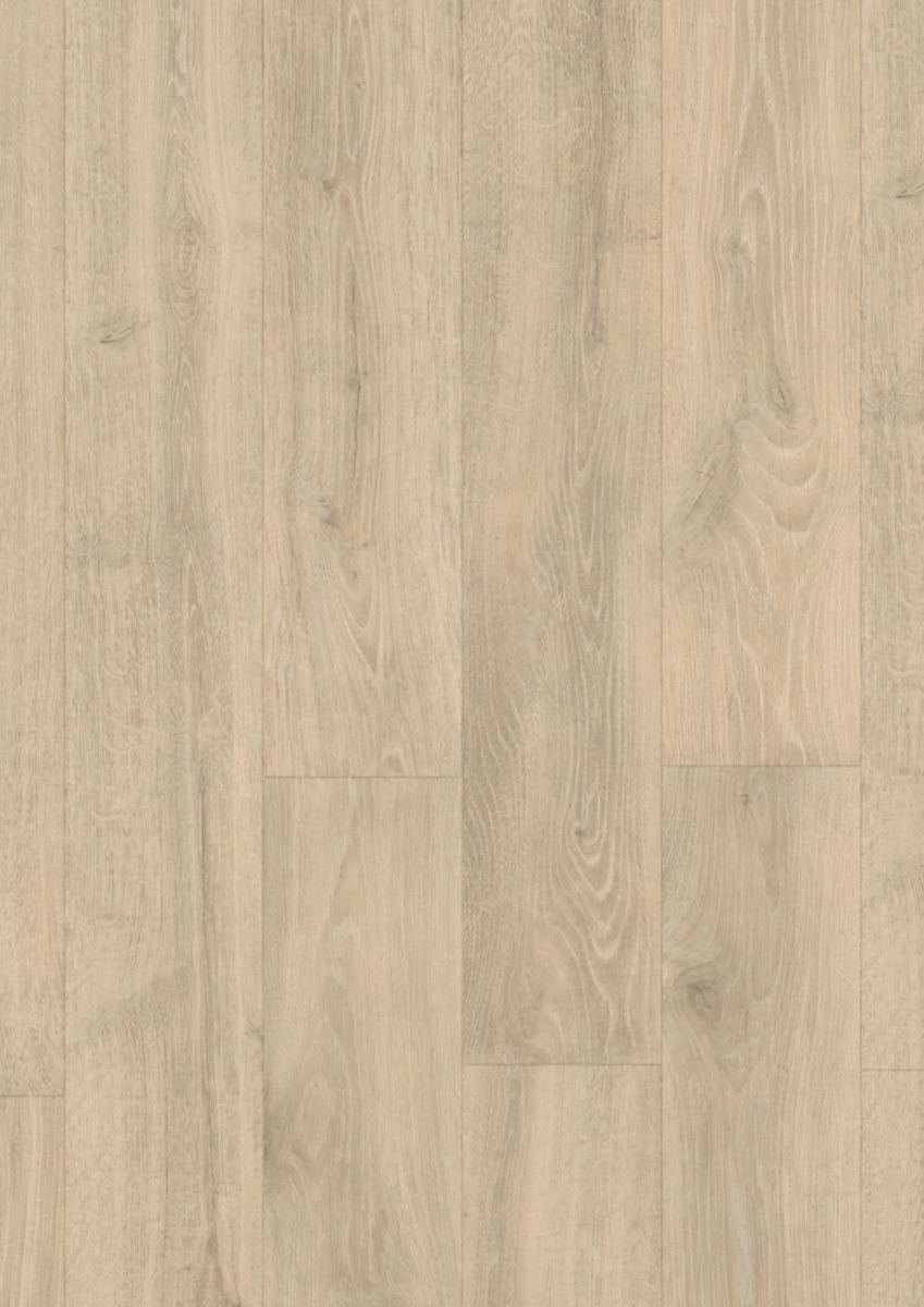 Sol intérieur stratifié Majestic - chêne des bois beige - 9,5x240x2050 mm