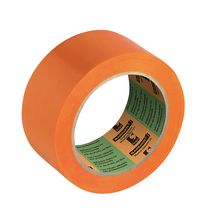 Ruban adhésif PVC plastifié - orange - 6095 Barnier - rouleau de 50 mm x 33 m. Lot de 5+1. Réf : 159497