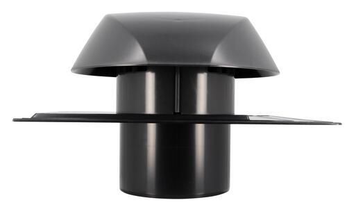 Chapeau de ventilation platine ardoise diamètre 160mm anthracite Réf. VVA16A