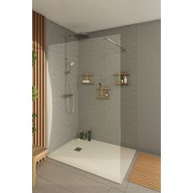 Receveur de douche Alterna Daily'O  140 X 90 ardoise beige